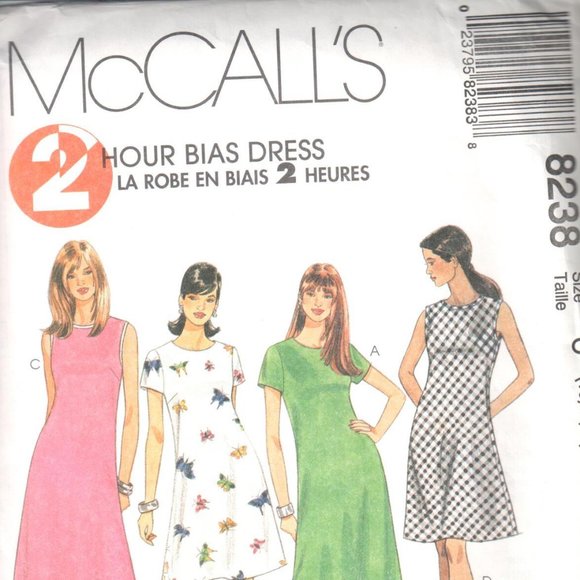 WOMENS SEWING PATTERN MISSES DRESS - VINTAGE - Picture 3 of 3